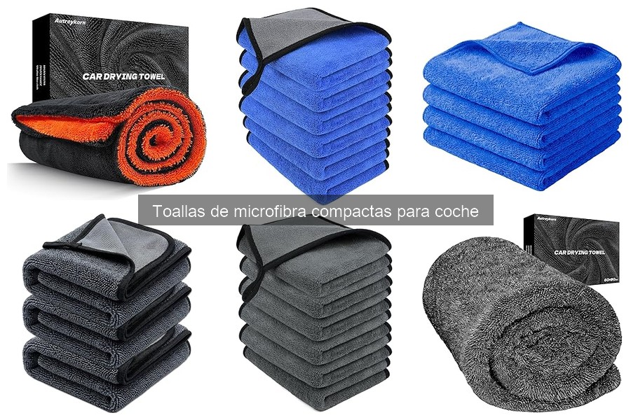 Dónde Comprar Toallas de Microfibra Compactas para Coche