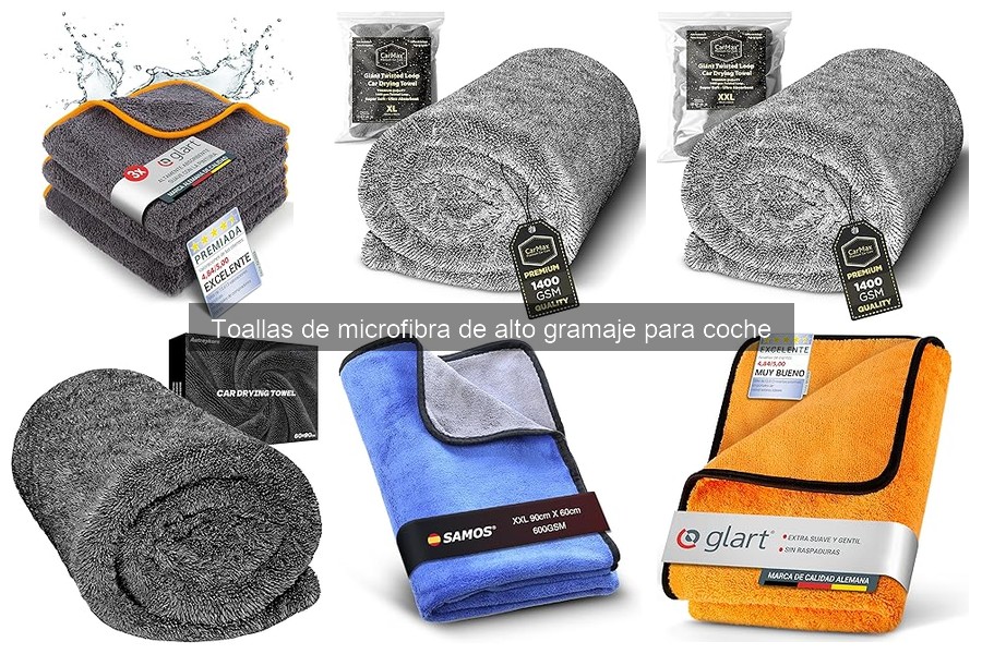 Dónde comprar toallas de microfibra de alto gramaje baratas