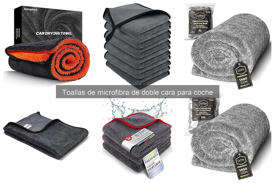 Dónde Comprar Toallas de Microfibra de Doble Cara para Coche
