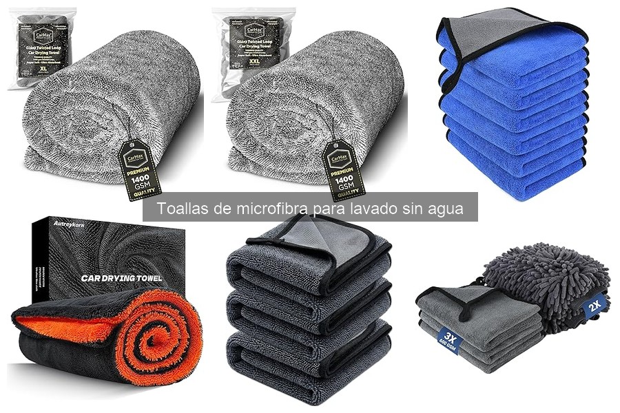 Dónde comprar toallas de microfibra para lavado sin agua