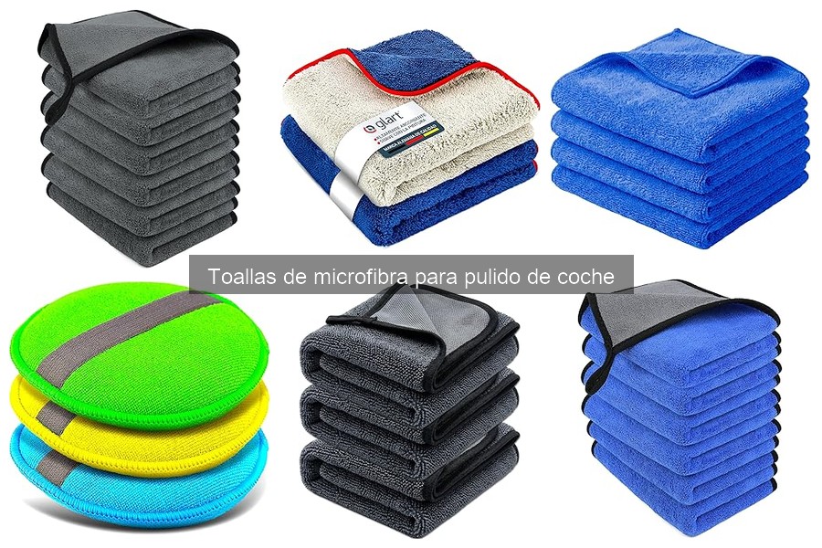 Dónde comprar toallas de microfibra para pulido de coche