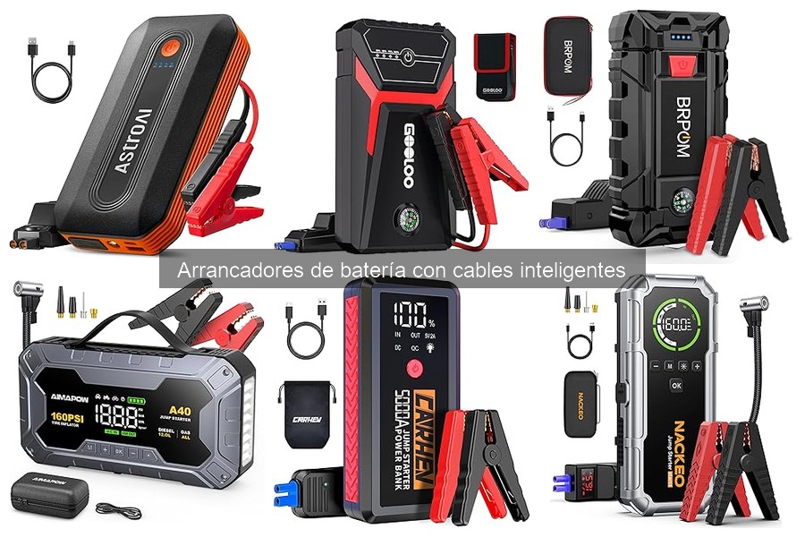 Dónde comprar un arrancador de batería con cables inteligentes