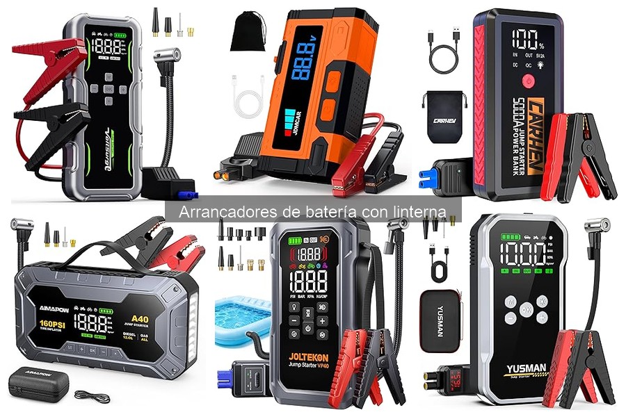 ¿Dónde Comprar un Arrancador de Batería con Linterna?
