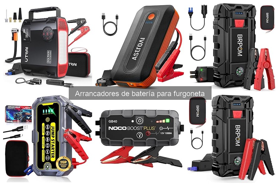 Dónde comprar un arrancador de batería para furgoneta