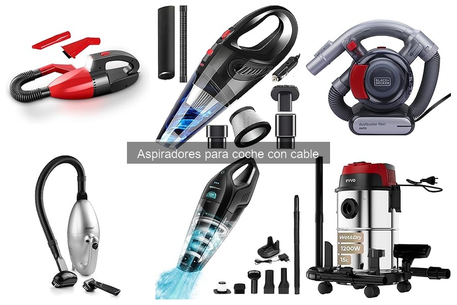 Dónde comprar un aspirador para coche con cable: mejores opciones