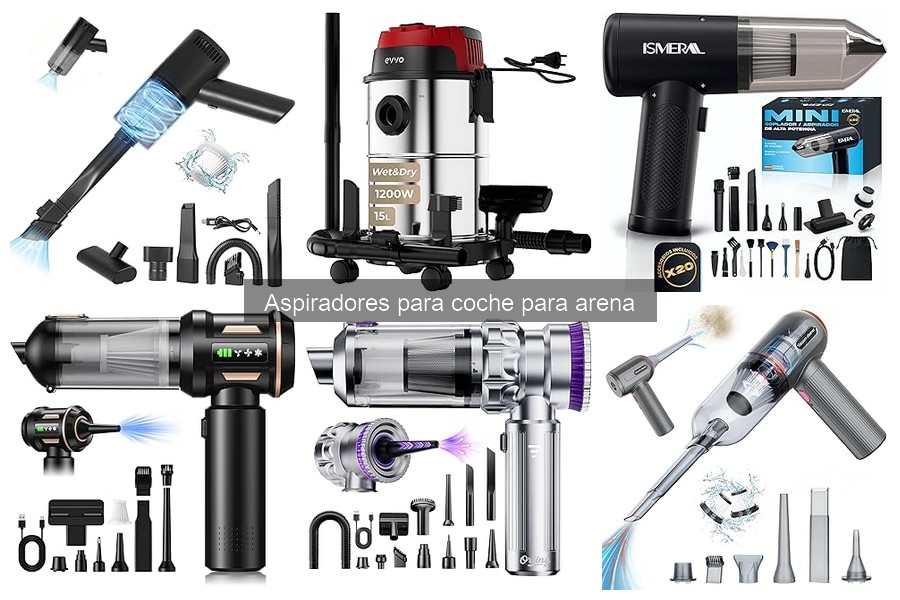 Dónde comprar un aspirador para coche que elimine la arena