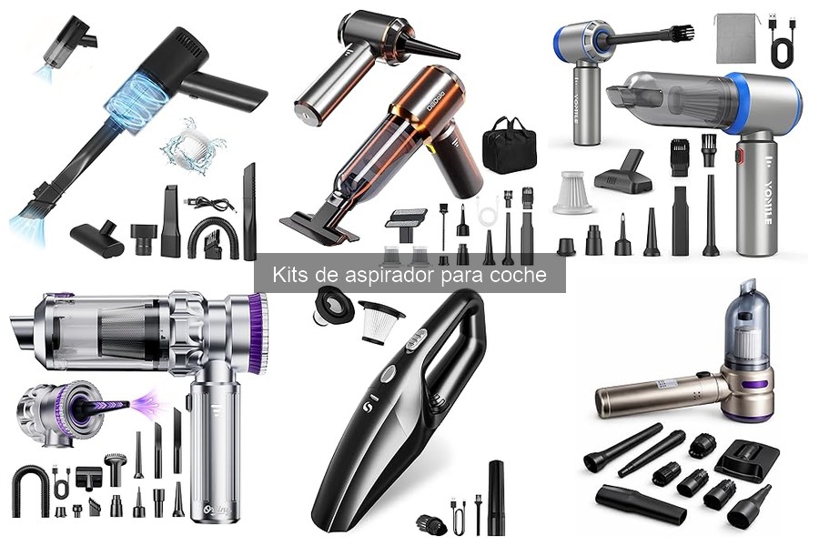 Dónde comprar un kit de aspirador para coche: mejores opciones