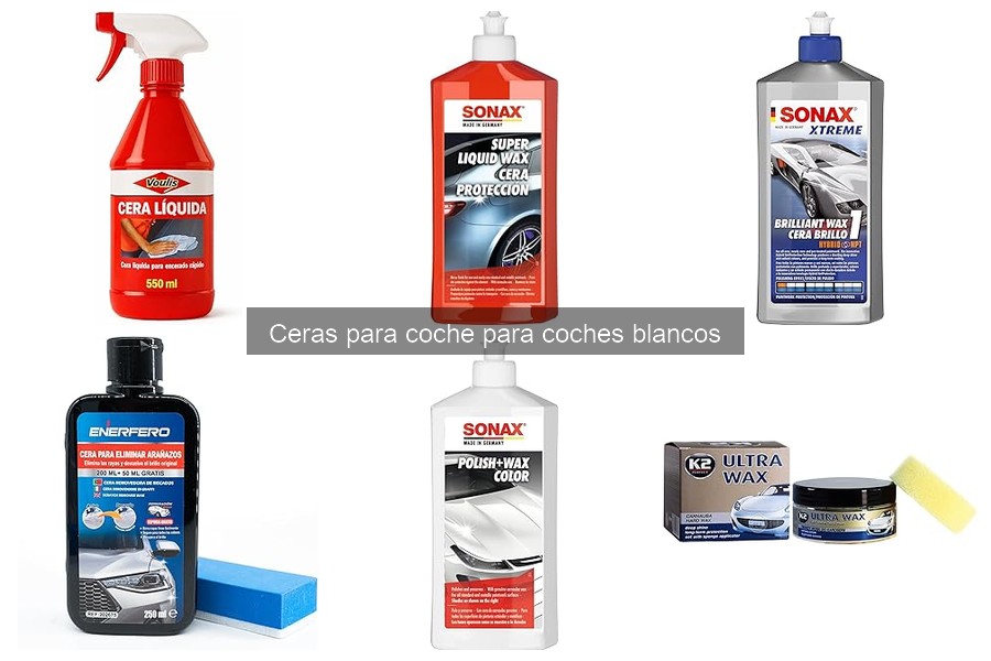 Durabilidad de ceras para coches blancos: ¿Cuánto duran?