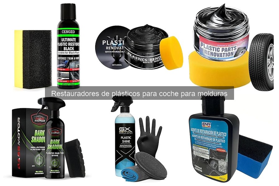 Efectividad de los restauradores de plásticos para coches