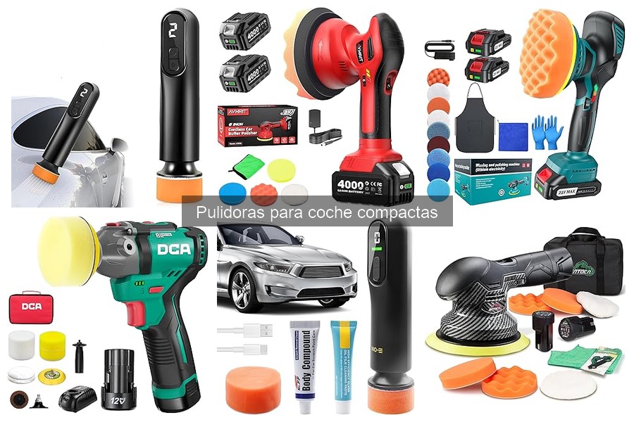 ** Efectos de usar una pulidora compacta en la pintura del coche