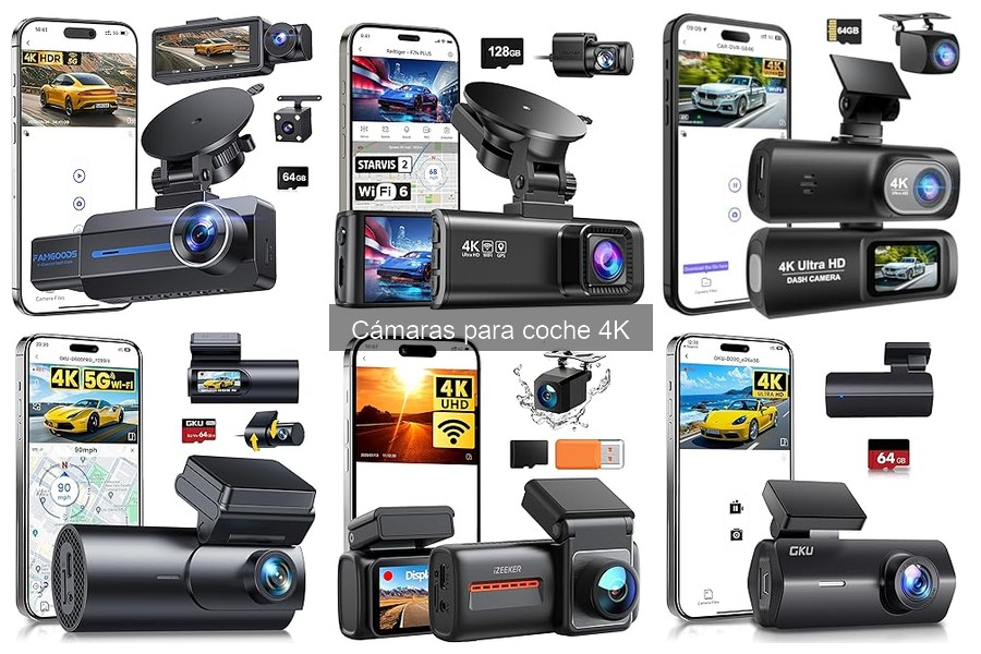 Elige la mejor cámara para coche 4K: guía y recomendaciones