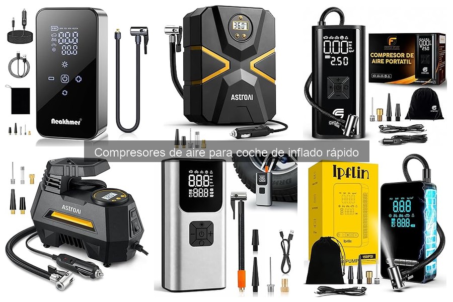 Errores a evitar con compresores de aire para coche
