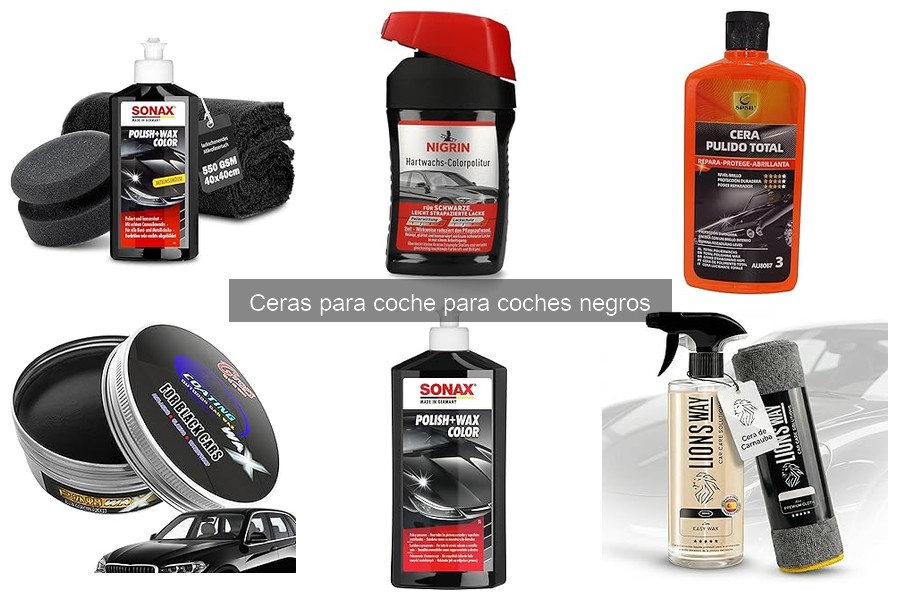 ** Errores comunes al aplicar cera en coches negros: ¡Evítalos!