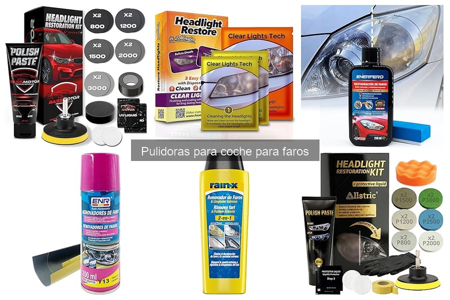 Errores Comunes al Elegir Pulidoras de Faros para Coche
