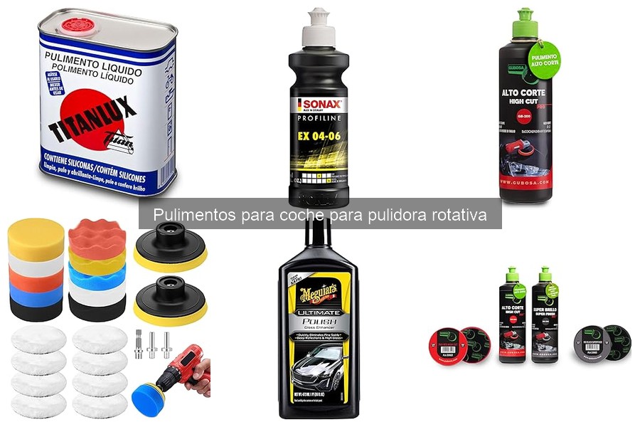 Errores comunes al elegir pulimentos para coche