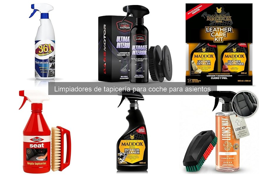 Errores comunes al limpiar la tapicería de tu coche