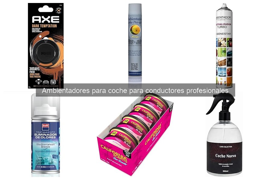 Errores comunes al usar ambientadores para coche