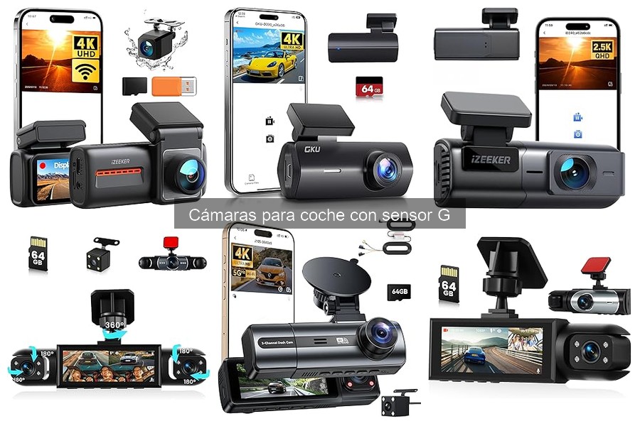 Errores comunes al usar cámaras con sensor G para coche