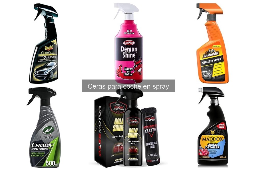 Errores comunes al usar cera en spray para coche
