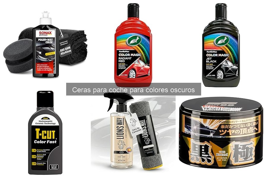 Errores comunes al usar ceras en coches oscuros
