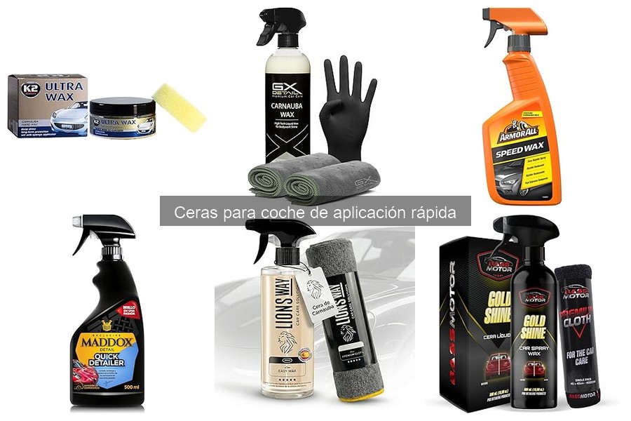 Errores comunes al usar ceras para coche de aplicación rápida