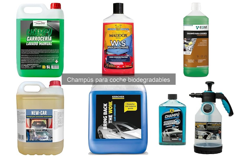 Errores comunes al usar champús biodegradables para coches