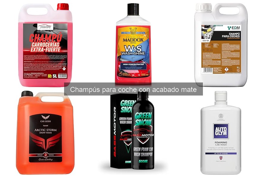 Errores comunes al usar champús para coche mate