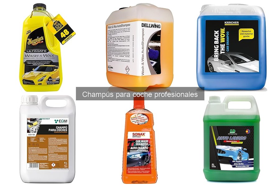 Errores comunes al usar champús para coche y cómo evitarlos