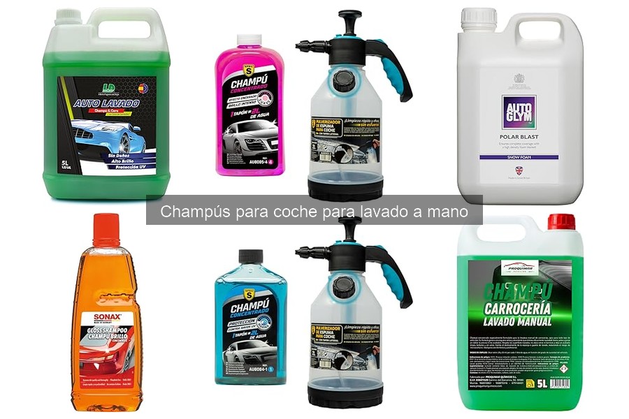 Errores comunes al usar champús para coche