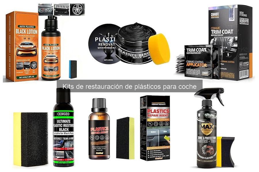 Errores comunes al usar kits de restauración de plásticos