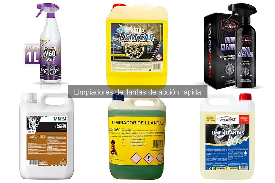Errores comunes al usar limpiadores de llantas de acción rápida