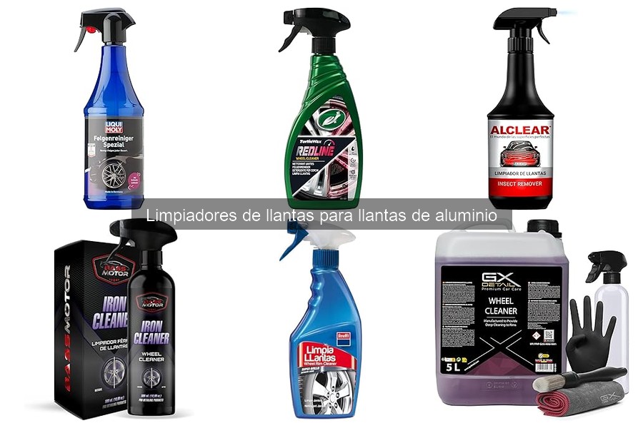 Errores comunes al usar limpiadores de llantas de aluminio