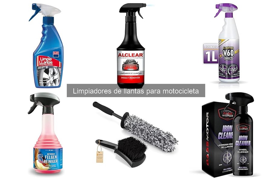 ** Errores comunes al usar limpiadores de llantas para motocicletas