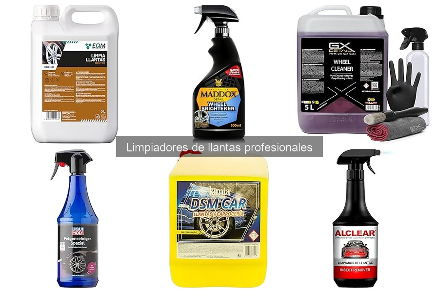 Errores comunes al usar limpiadores de llantas y soluciones