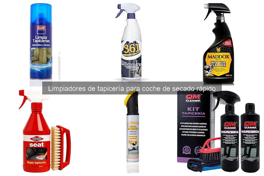 Errores comunes al usar limpiadores de tapicería de secado rápido