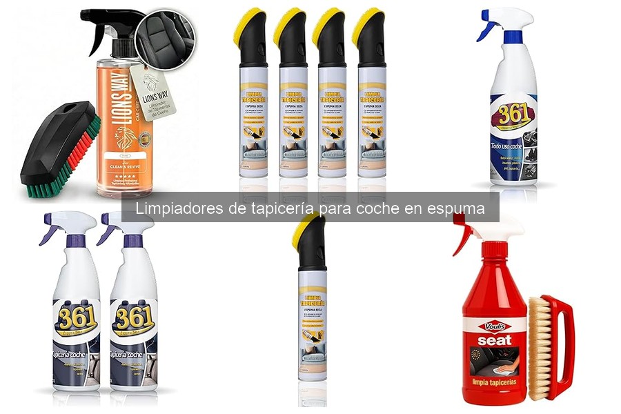 Errores comunes al usar limpiadores de tapicería en espuma