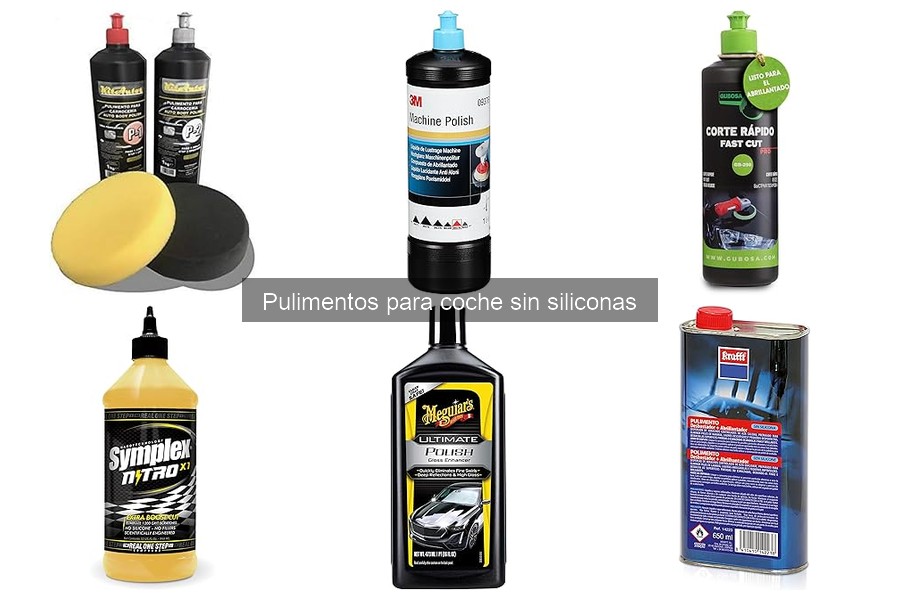 Errores comunes al usar pulimentos sin siliconas para coche