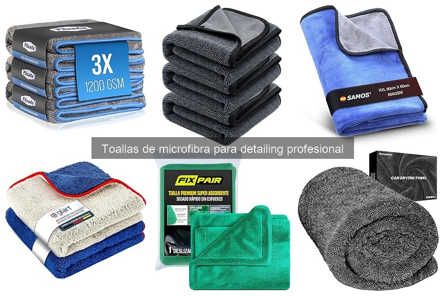 Errores comunes al usar toallas de microfibra en detailing