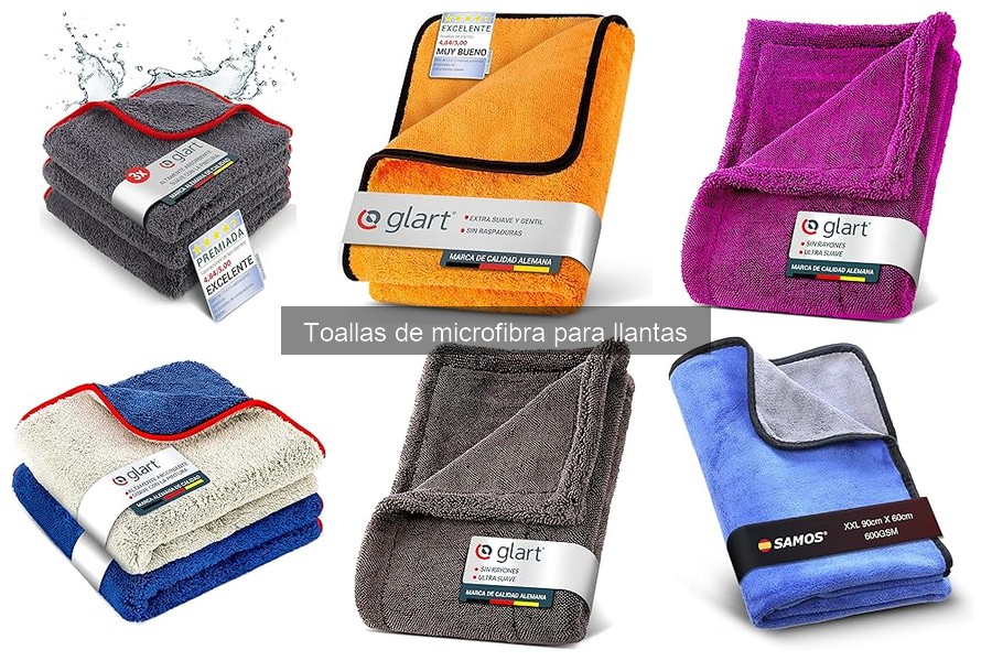 Errores comunes al usar toallas de microfibra en llantas