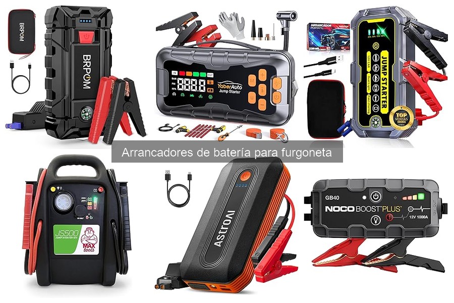Errores comunes al usar un arrancador de batería para furgoneta