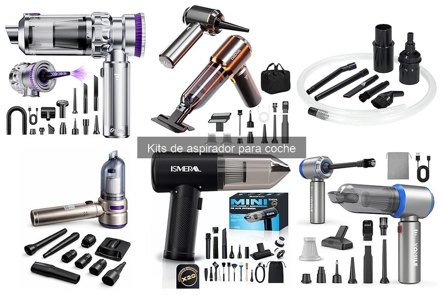 Errores comunes con kits de aspirador para coche y soluciones