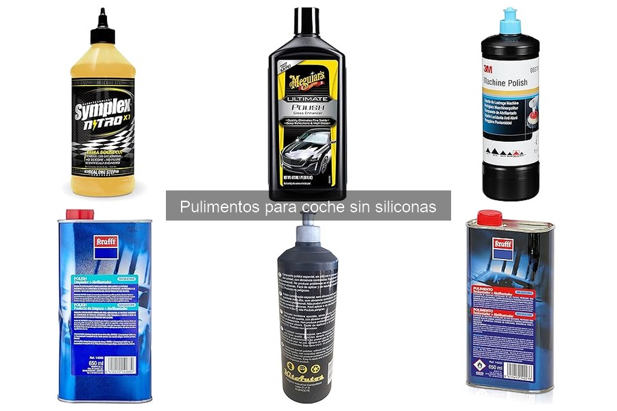 Errores frecuentes al elegir pulimentos sin siliconas para coche