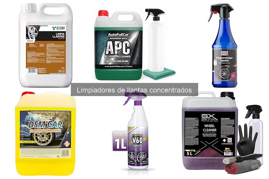 ¿Funcionan realmente los limpiadores de llantas concentrados?