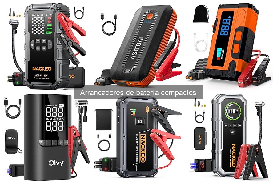 Guía de compra: Arrancadores de batería compactos