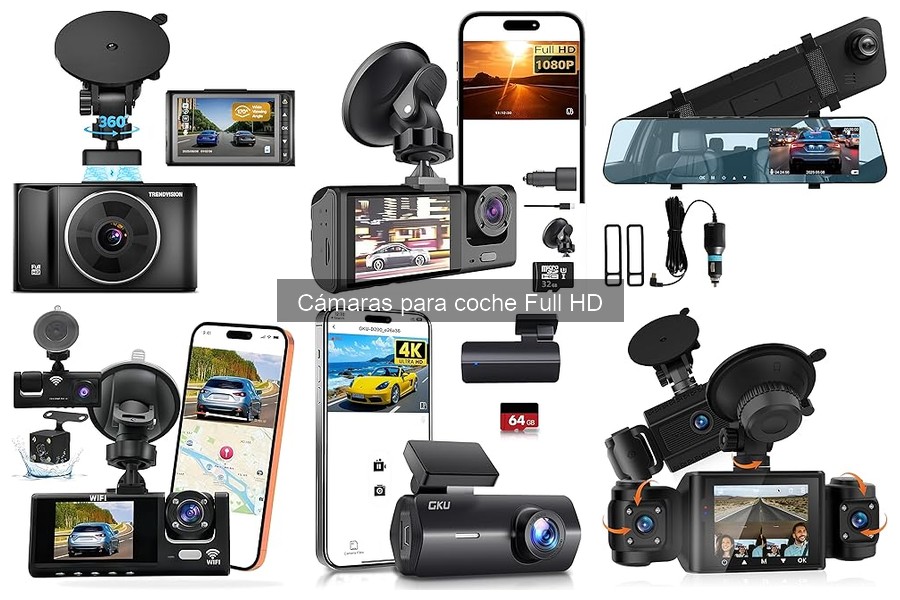 Guía de compra: Cámaras para coche Full HD