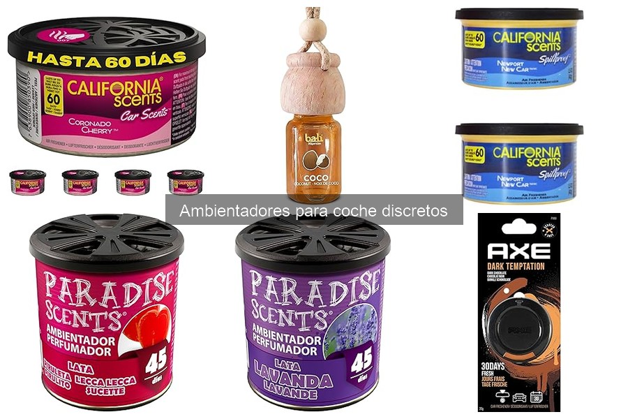 Guía de compra de ambientadores discretos para coche