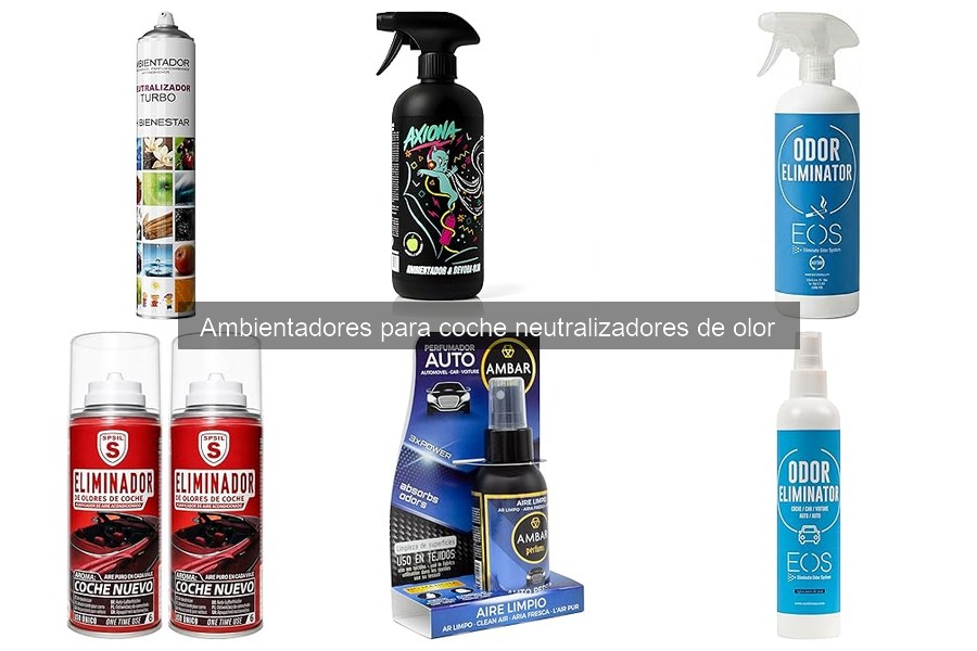 Guía de compra de ambientadores neutralizadores para coche