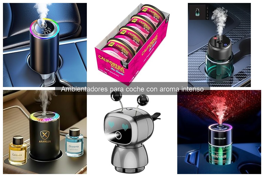 Guía de compra de ambientadores para coche con aroma intenso