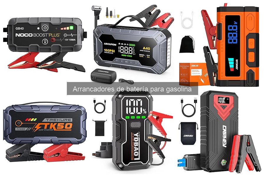 Guía de compra de arrancadores de batería para gasolina