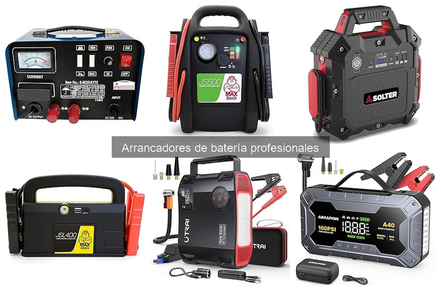 Guía de compra de arrancadores de batería profesionales